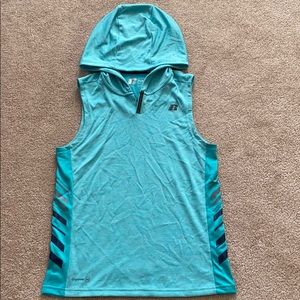 Russell sleeveless hoodie-shirt